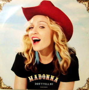 MADONNA / DON'T TELL ME ドイツ盤 | ぶるうばあどRecords