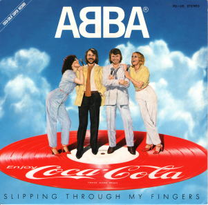 ABBA THROUGH MY Yahoo!オークション アバ SLIPPING ⁄ EP レコード F