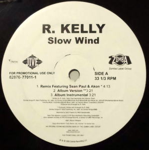【G3 FACTOR】Yo! So Cool!!【サンプルレコード】 R.KELLY / Slow Wind & Burn It Up プロモ12