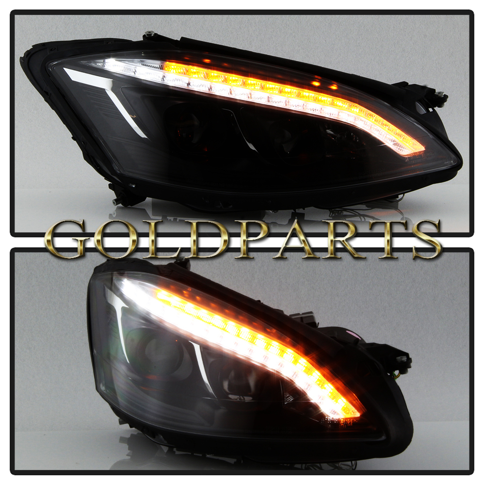 正規品】Mercedes-Benz W221 Sクラス 前期 AMG S400スタイル LEDヘッドライト W221ベンツ ウインカーled |  GOLD PARTS