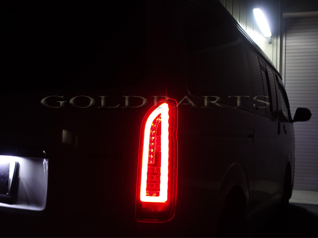 200系 ハイエース LED SABER フルLEDテール | GOLD PARTS