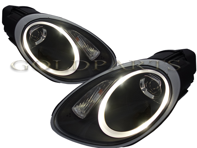 ポルシェ987 前期 Boxster/Cayman ファイバーLED ヘッドライト ポルシェ ボクスター ケイマン | GOLD PARTS