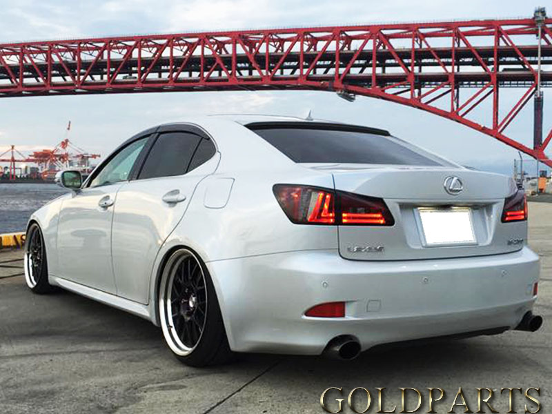 即納 LEXUS IS250 IS-F 現行ルック ファイバーLEDテール | GOLD PARTS