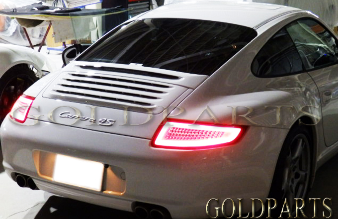 PORSCHE911/997型 ファイバーLEDテール 前期用 カレラ タルガ GT3 | GOLD PARTS