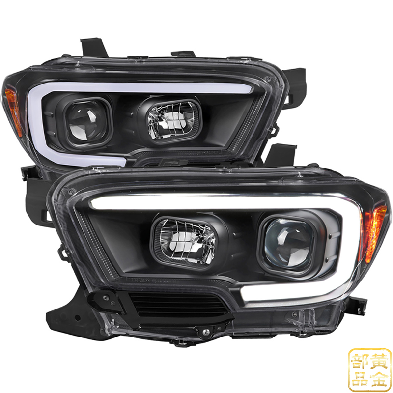 日本光軸モデル USトヨタ タコマ 2016y~2020y ファイバーLEDヘッド
