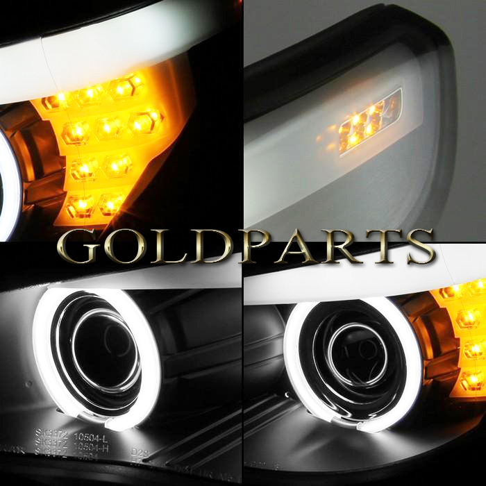 BMW E60 5シリーズ 特注CCFLイカリングヘッドライト 純正HID(D2S/D1S対応） | GOLD PARTS