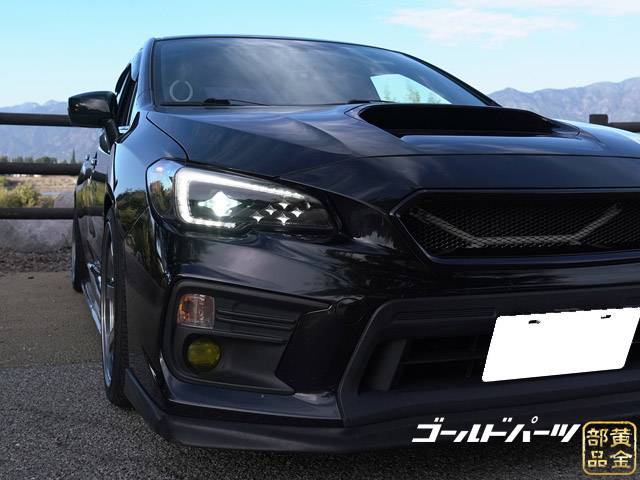 スバル WRX VA/レヴォーグ VM 六連星プラチナLEDヘッドライト 流星LED