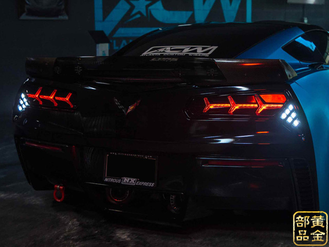 MORIMOTO 】2014y~2017 コルベットC7 MID-NIGHT LEDテール 並行輸入車