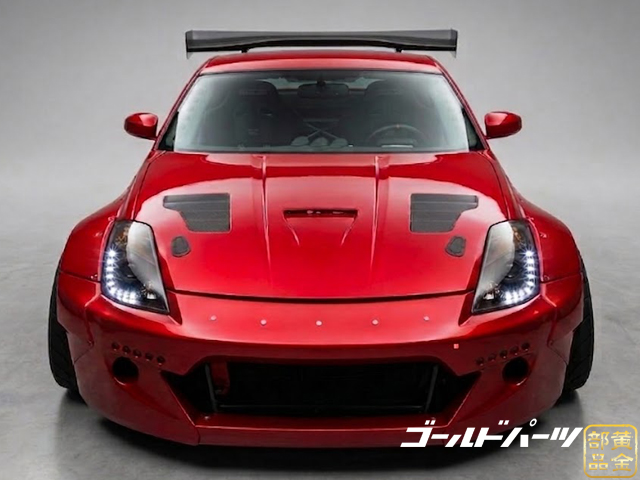 日本光軸モデル フェアレディZ Z33 LED付DRLデザインヘッドライト