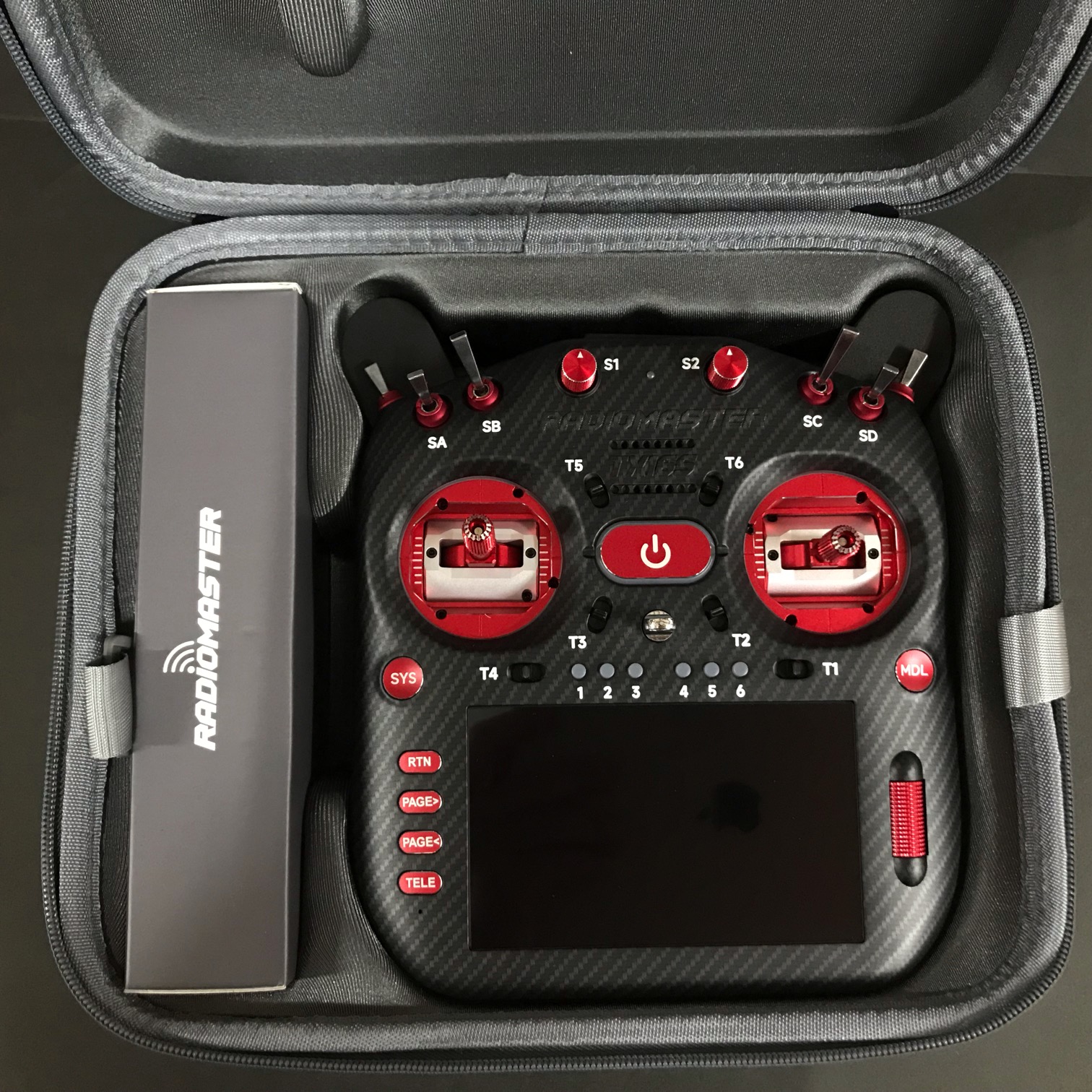 RADIO MASTER TX16S MK3 MAX Radio Controller ELRS RED 6200mAH