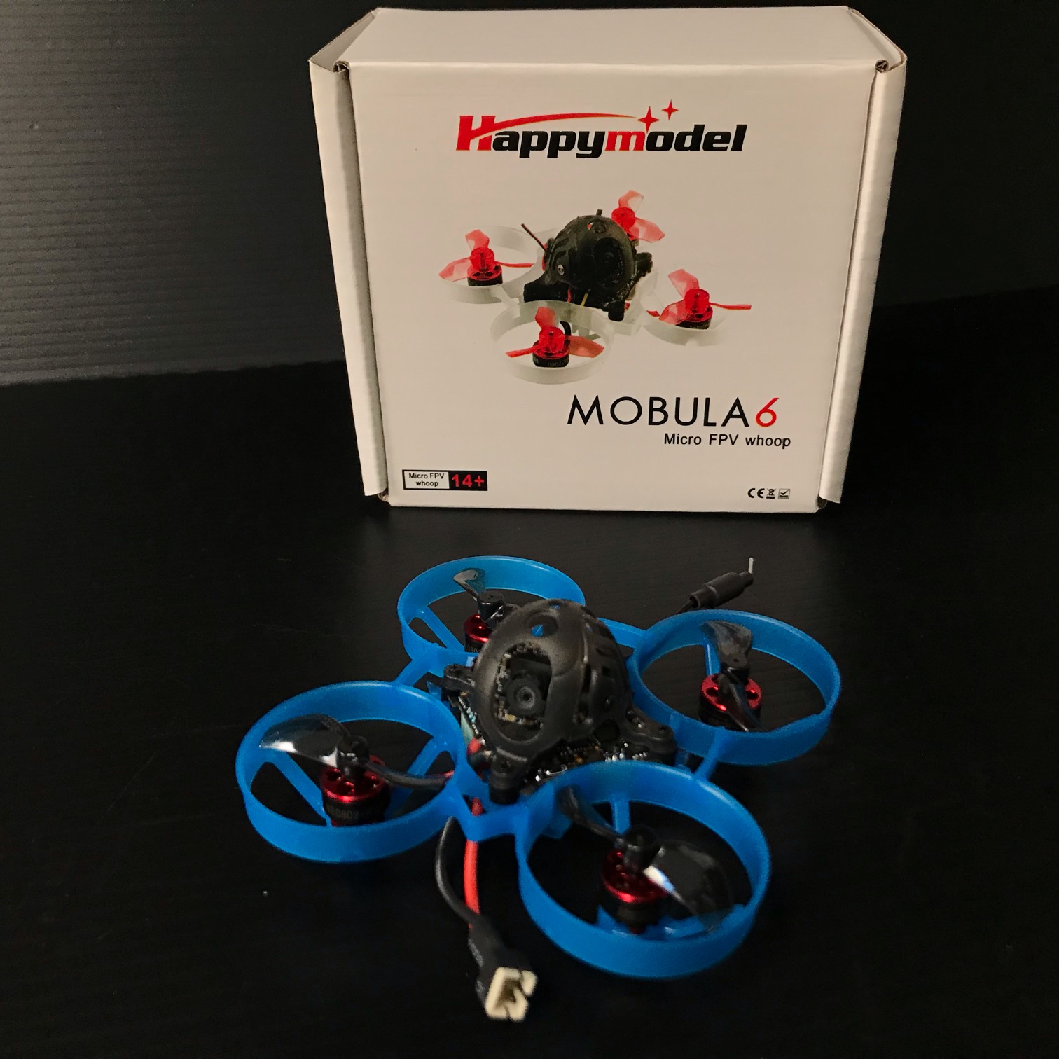HappymodelのMobula6HD フタバ　S-FHSS用 Happymodel Mobula6 2024 | 超軽量マイクロFPVフープ - ヘリ
