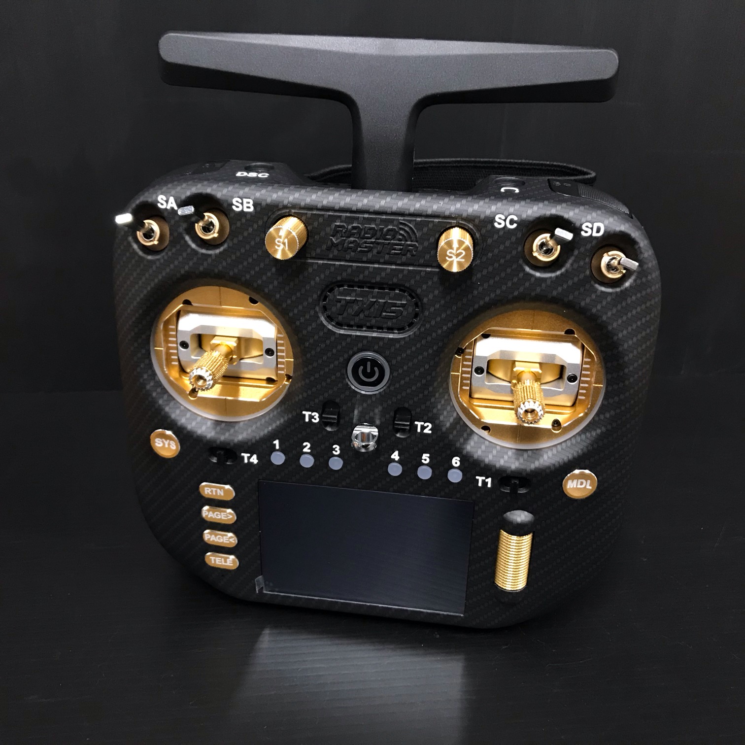 RADIOMASTER TX15 Max Radio Controller ELRS モ－ド2 AG02 GOLD