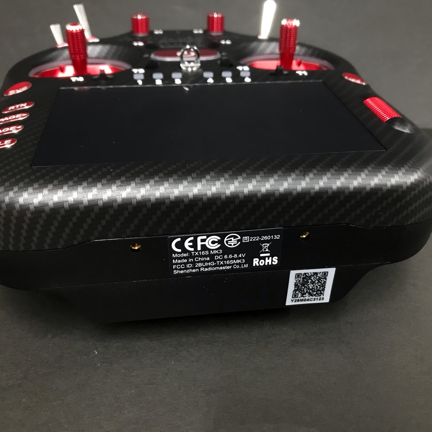 RADIO MASTER TX16S MK3 MAX Radio Controller ELRS RED 6200mAH