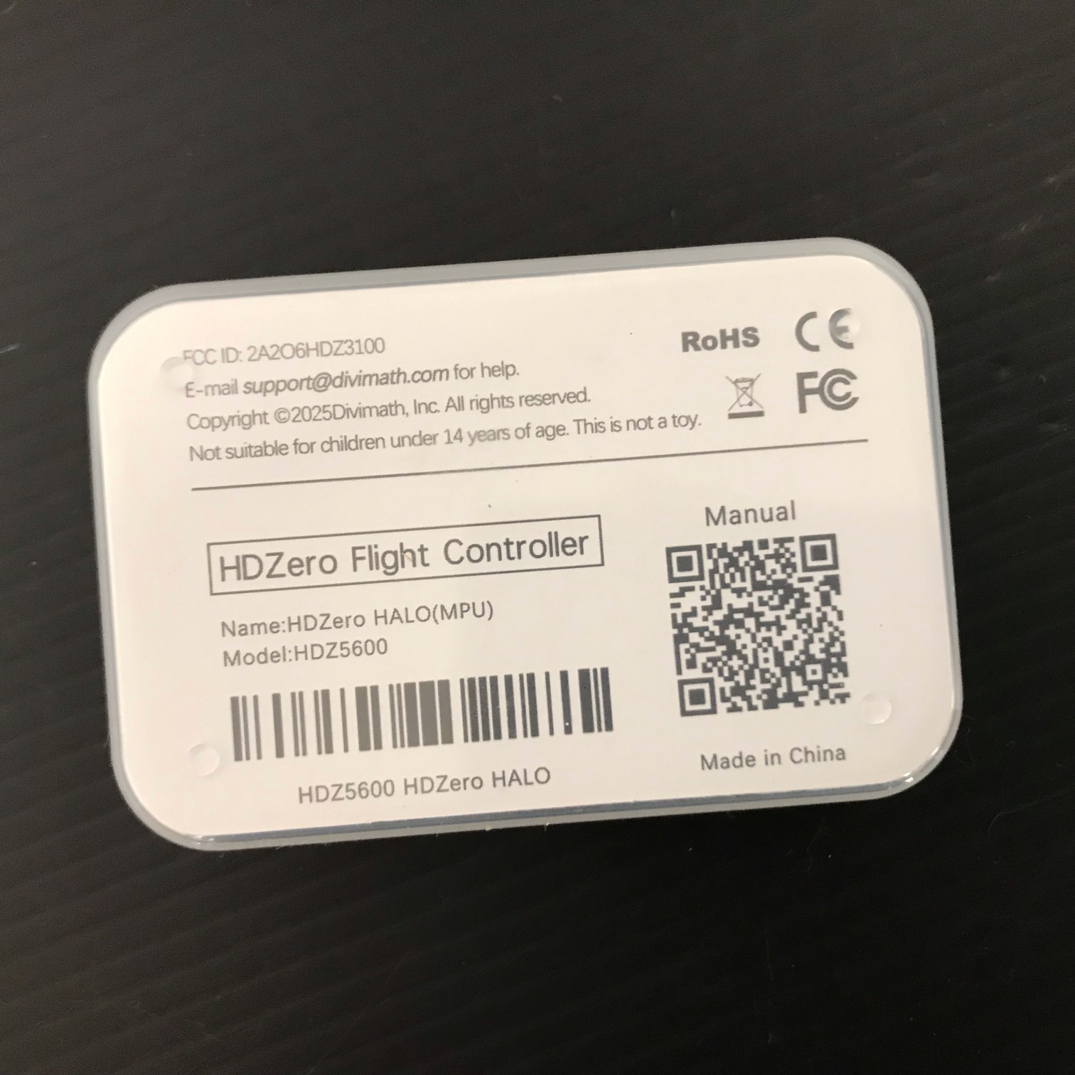HDZero Halo Mini Flight Controller PMU6000 HDZ5600 - GOLD STONE PRODUCTS