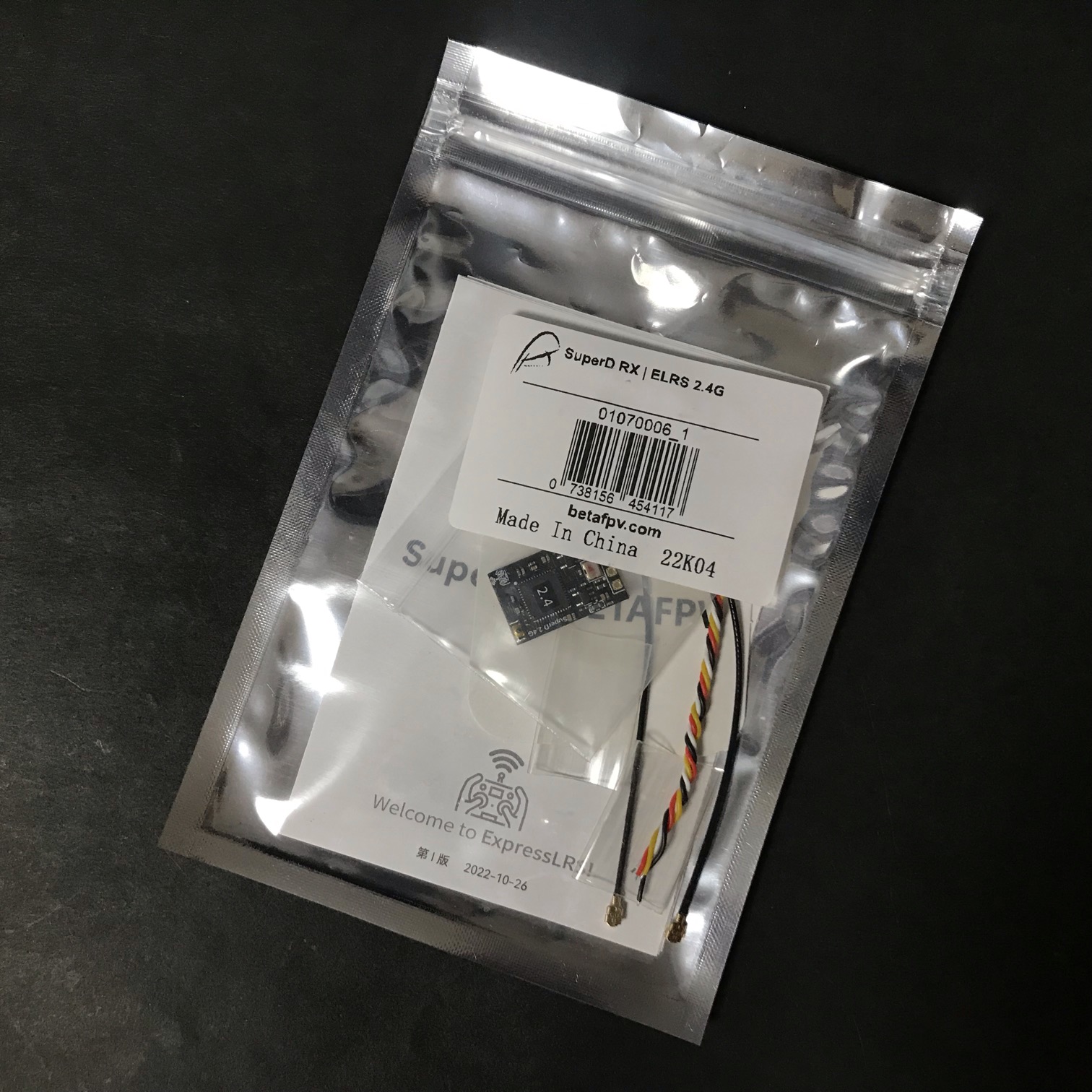 BETAFPV SuperD ELRS 2.4G Diversity Receiver - GOLD STONE PRODUCTS