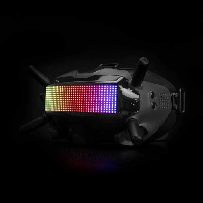 Lumenier CYBERMECH LED Visor for DJI FPV Goggles - GOLD STONE PRODUCTS