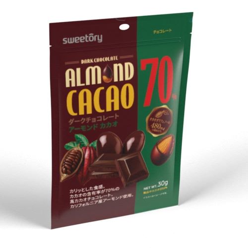ダークチョコレート アーモンドカカオ７０