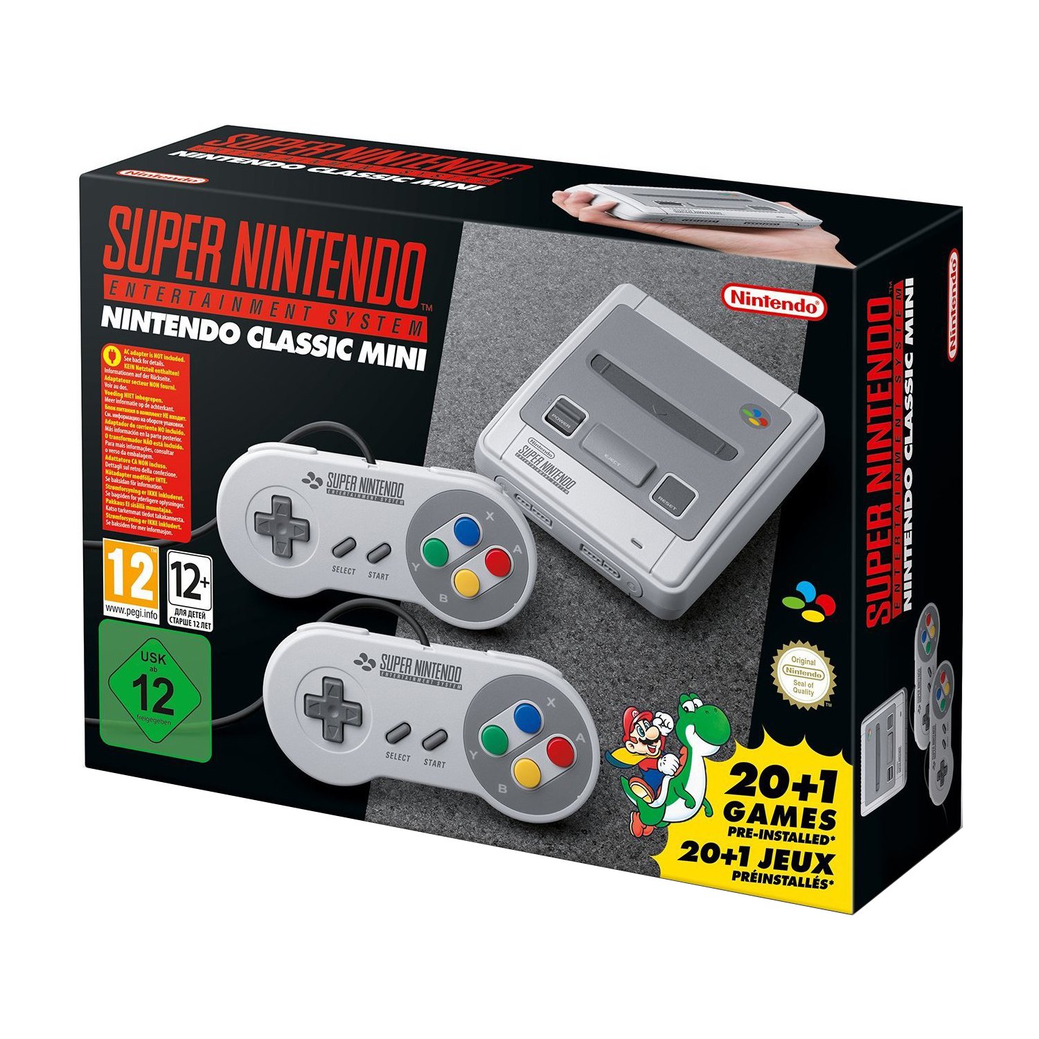 ヨーロッパ任天堂製家庭用ゲーム機「Super NES Classic Edition - FC2