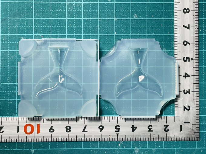 ホエールテール」レジン用モールド | ハンドメイドらぼ