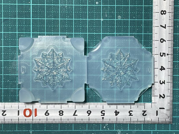 30「雪の結晶D」レジン用モールド | ハンドメイドらぼ