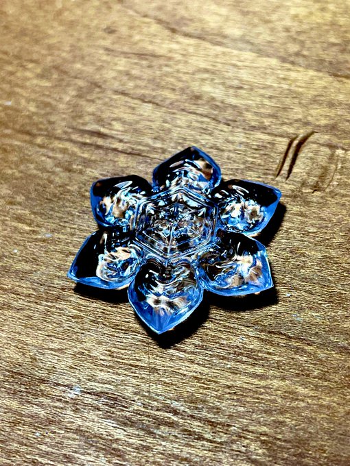 30「雪の結晶B」レジン用モールド | ハンドメイドらぼ