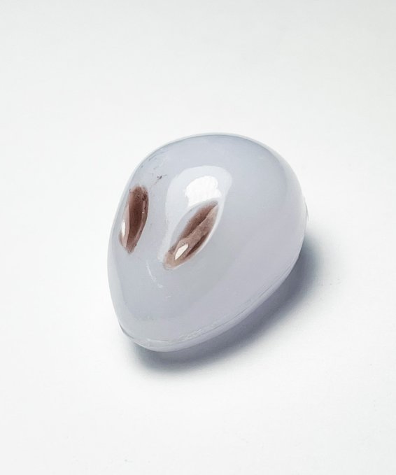 No.672レジン ヘアゴム キーホルダー ピンバッジ カスミソウ No.260