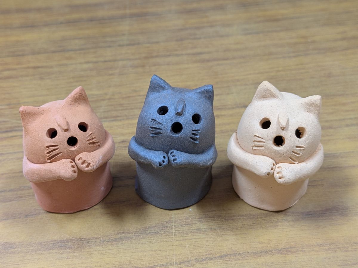 開運 ねこはにわ 猫埴輪 おねがいタイプ | はにわ処さかもと商店