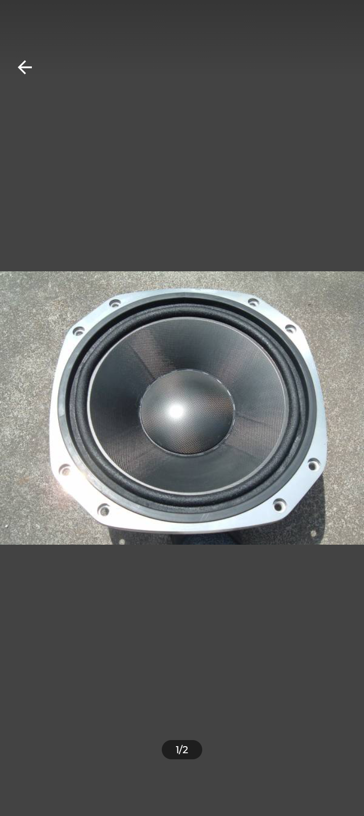 ONKYO MONITOR 2000 2001 2000X ウーハー クロスエッジで張替致します 