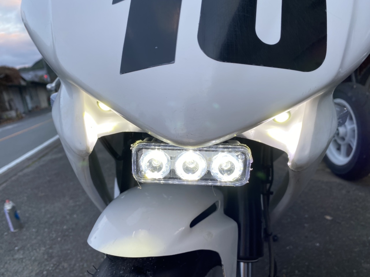 MR150公道仕様 灯火類取り付けなど | HRG