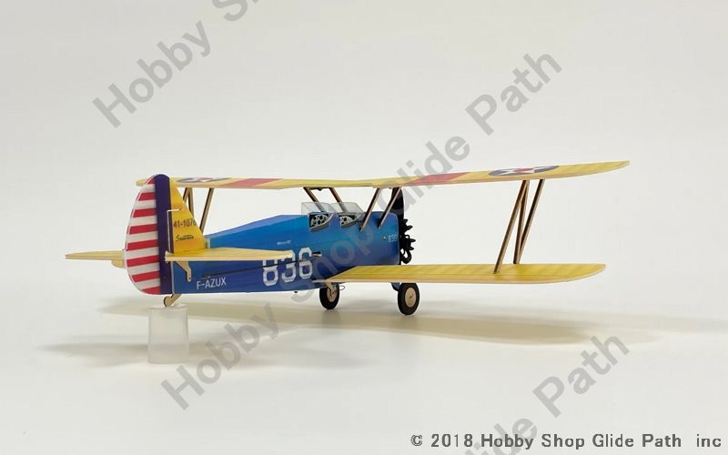 ラジコン飛行機複葉バルサキットBOEING (ボーイング)PT-17 希少