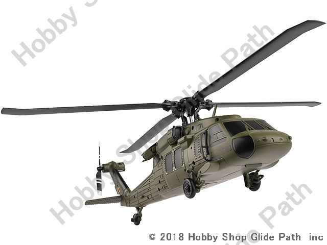 Hitec XK K170 UH-60L Black hawk 1セルブラシレスRTFマイクロヘリ