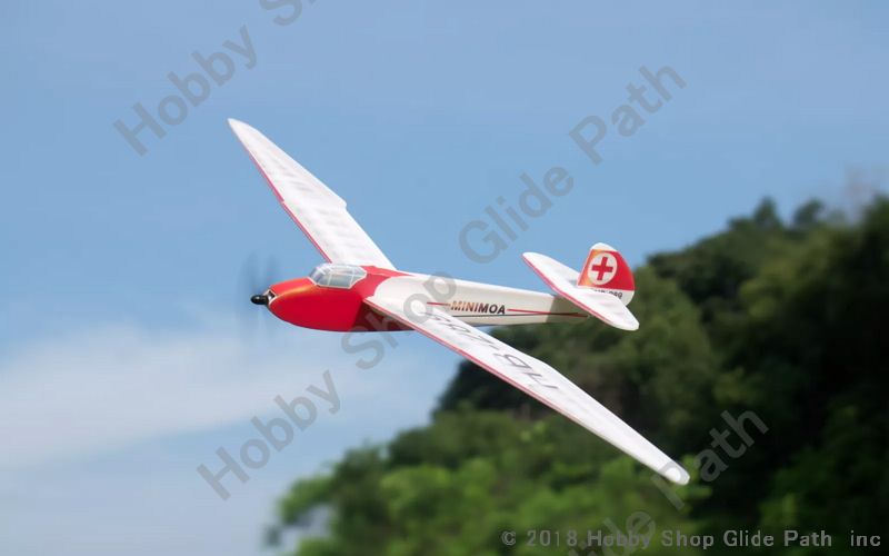 MinimumRC minimoa Glider 超軽量1セルブラシ機 | ホビーショップ