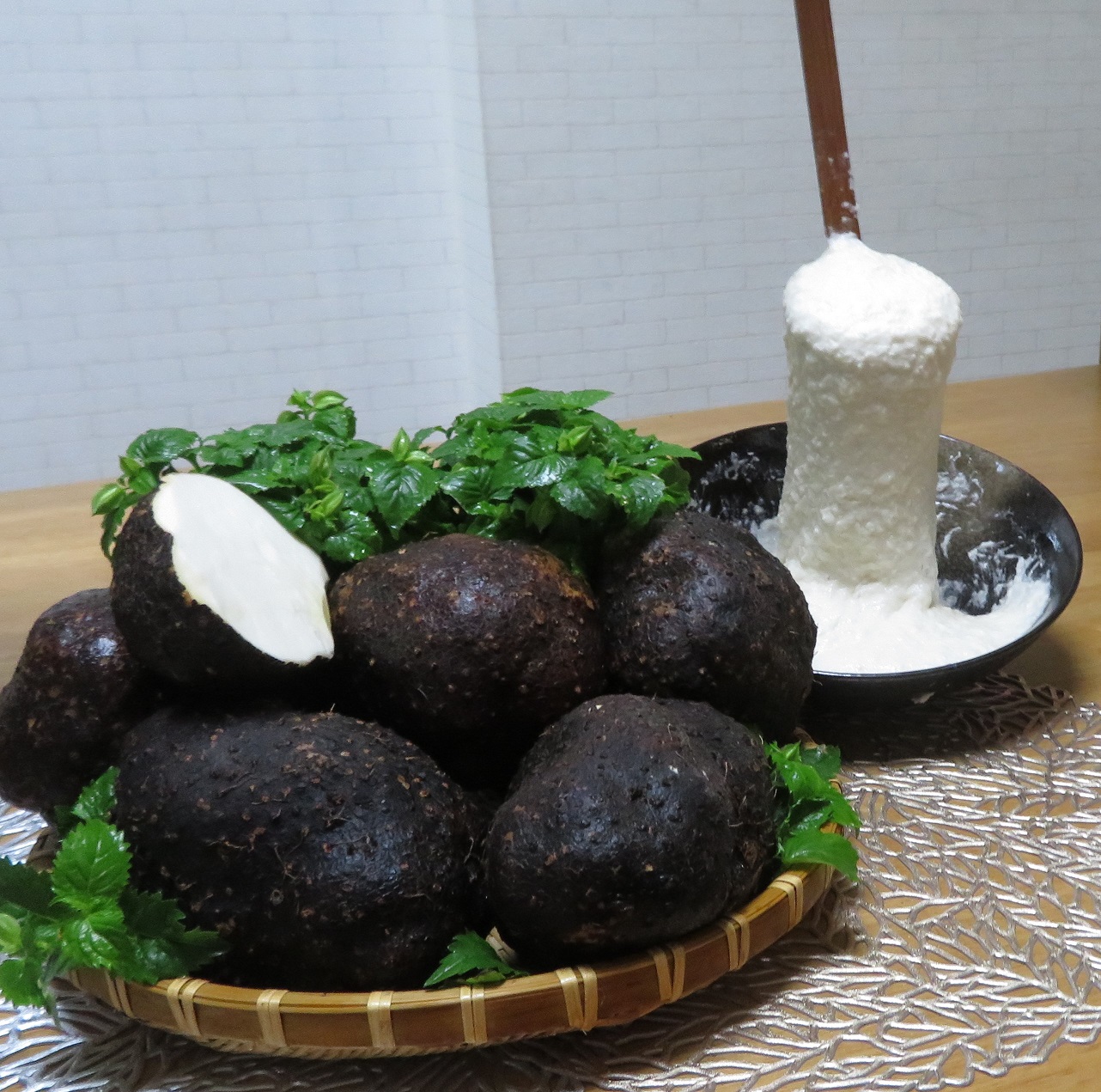 新芋 特選 大玉 5個 お得セット 2.3キロ 丹波山の芋 山芋 とろろ