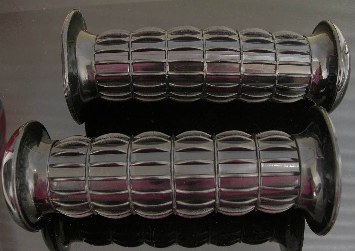 マッハⅣ 750SS H2 純正ハンドルグリップ左右セット 鉄スロットル H2-A-008 SHIFT UP シフトアップ カワサキ純正レプリカ