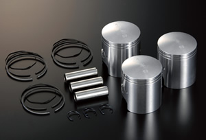 750SS H2】シフトアップ ピストンKIT 0.50mm O/S 71.50mm | Dead