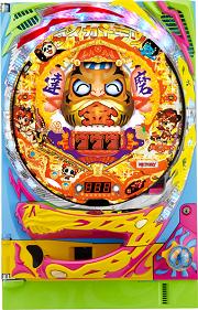 パチンコ土台付き！ CRくるくるぱちんこ ゴールドダルマッシュH-KX【中古パチンコ台