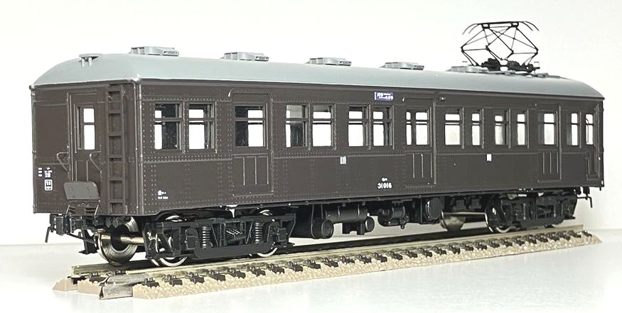 16番ゲージ「モハ31（昭和4年度車）」組立キット | IORI工房模型