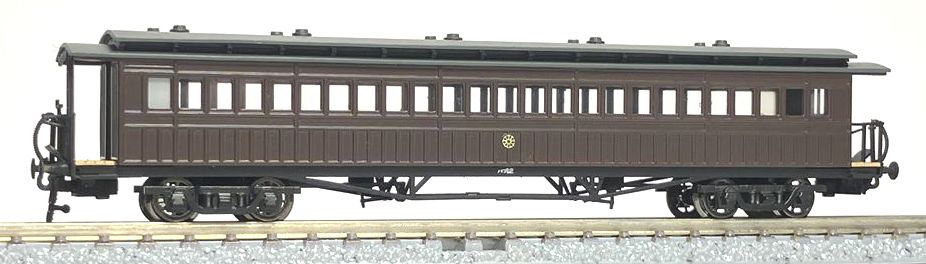 九州鉄道ボギー客車4輌セット | IORI工房模型販売ページ