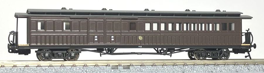 九州鉄道ボギー客車4輌セット | IORI工房模型販売ページ