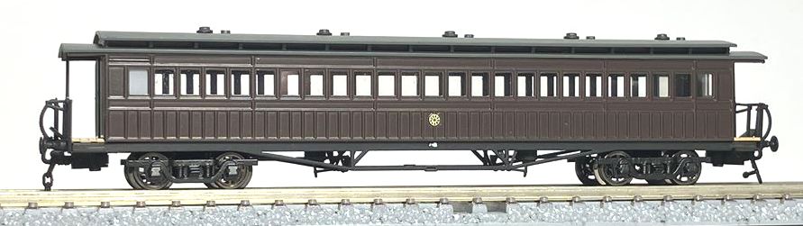 九州鉄道ボギー客車4輌セット | IORI工房模型販売ページ