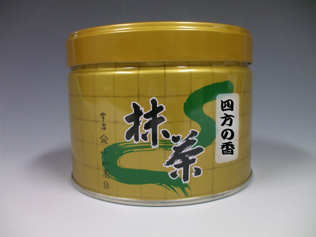 宇治 山政小山園 抹茶 四方の薫15０ｇ | お茶の岩間園オンラインショップ