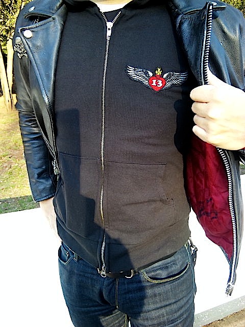 THIR13TEEN PARKA BLACK 7.1oz(タイトデザイン) - JAMF WEB SHOP