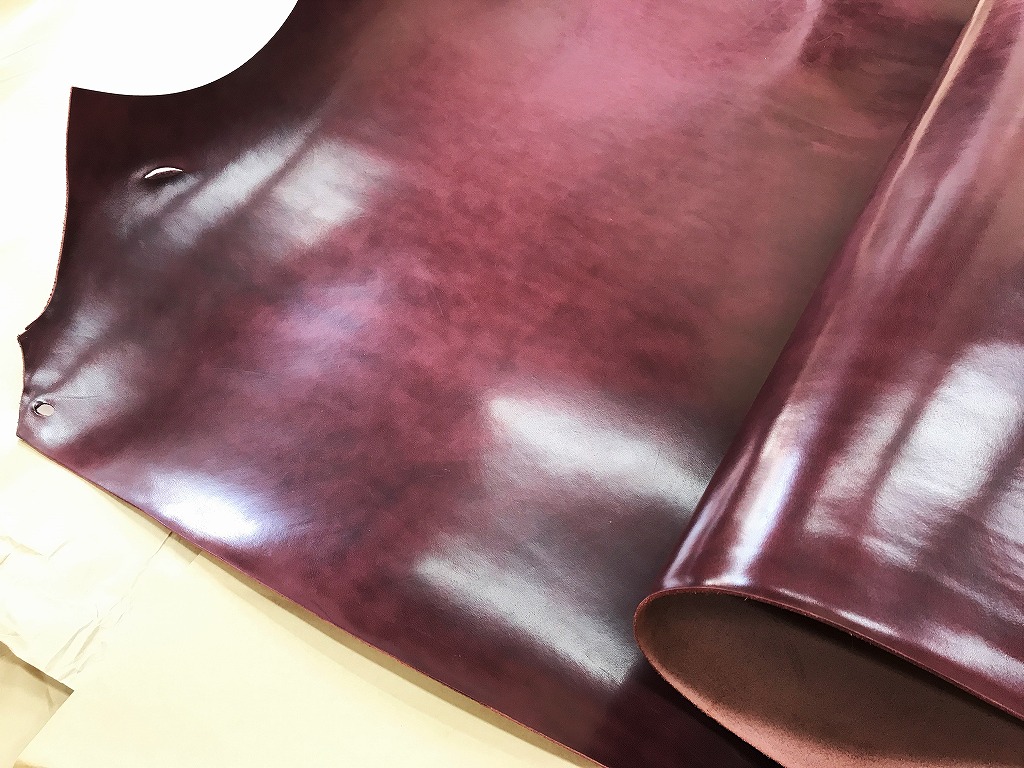 栃木レザー ワイルド ワイン | レザークラフト革材料 通信販売
