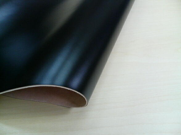 新喜皮革コードバン(C) 黒 | レザークラフト革材料 通信販売