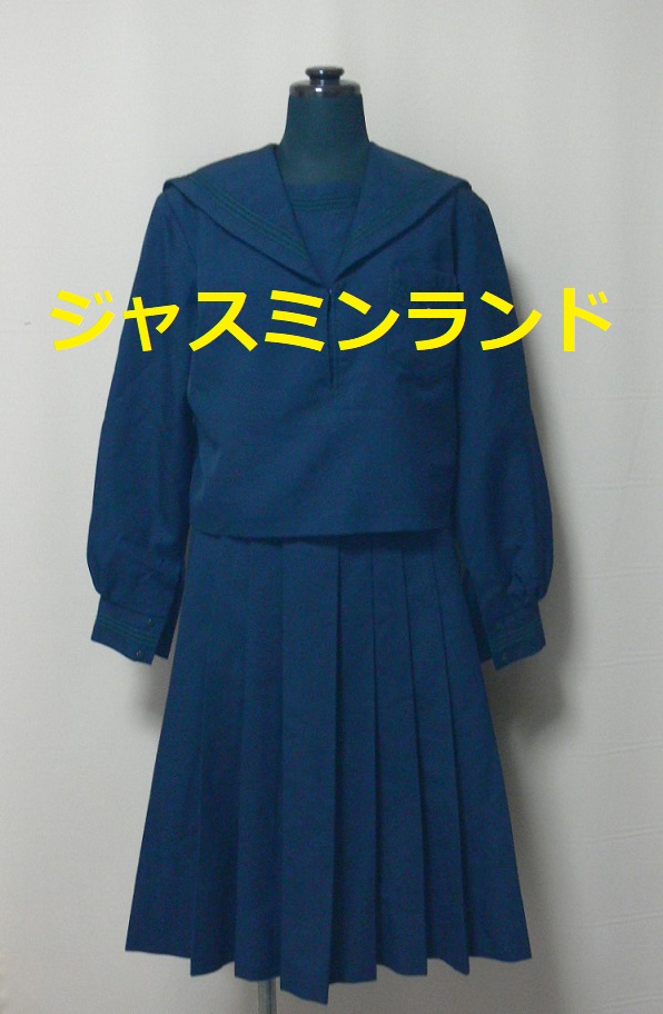 OOS-4063 緑3本ライン冬セーラー | ジャスミンランド