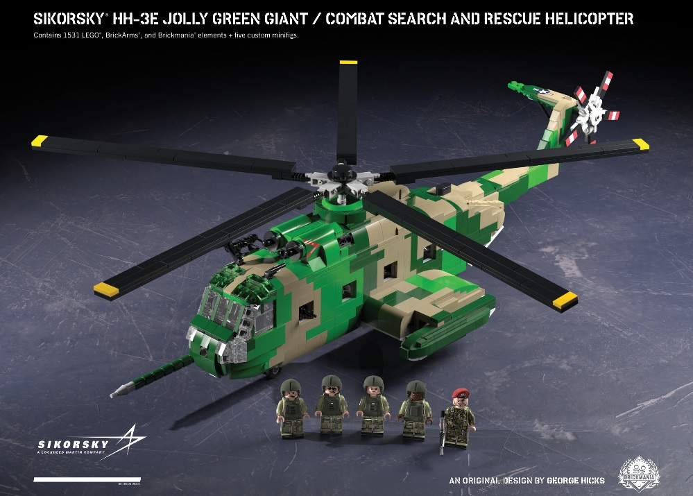シコルスキー HH-3E ジョリーグリーン ジャイアント 戦闘型サーチ＆レスキューヘリコプター | MOMCOM