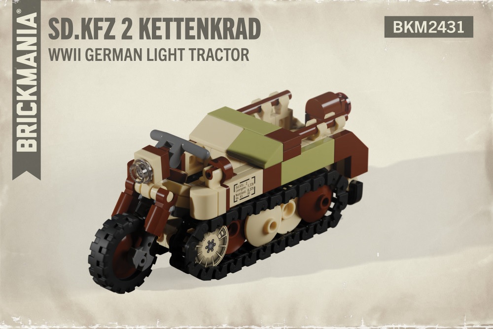 ドイツ軍 SD. KFZ. 2 WWIIケッテンクラート | MOMCOM