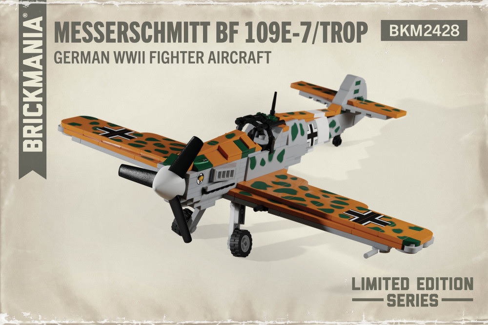 メッサーシュミット Bf109E-7/Trop - ドイツ軍 WWII 戦闘機 | MOMCOM