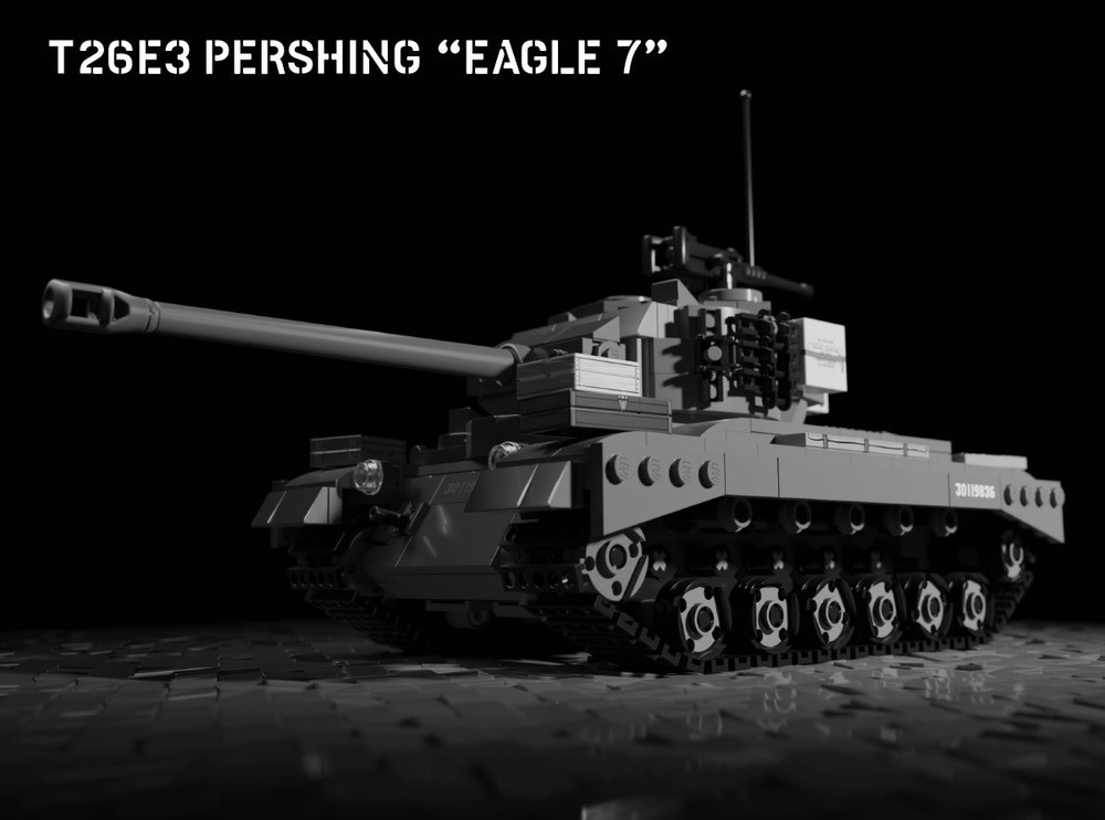 M26重戦車 パーシング レゴ互換品 1,013ピース アメリカ軍 M26 パーシング 重戦車 レゴ互換
