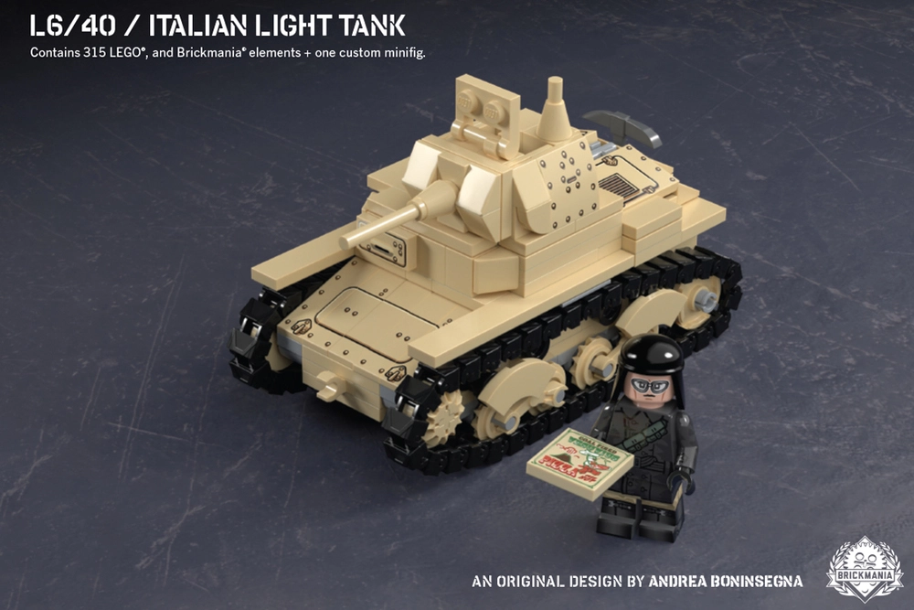 イタリア軍 L6/40軽戦車 | MOMCOM